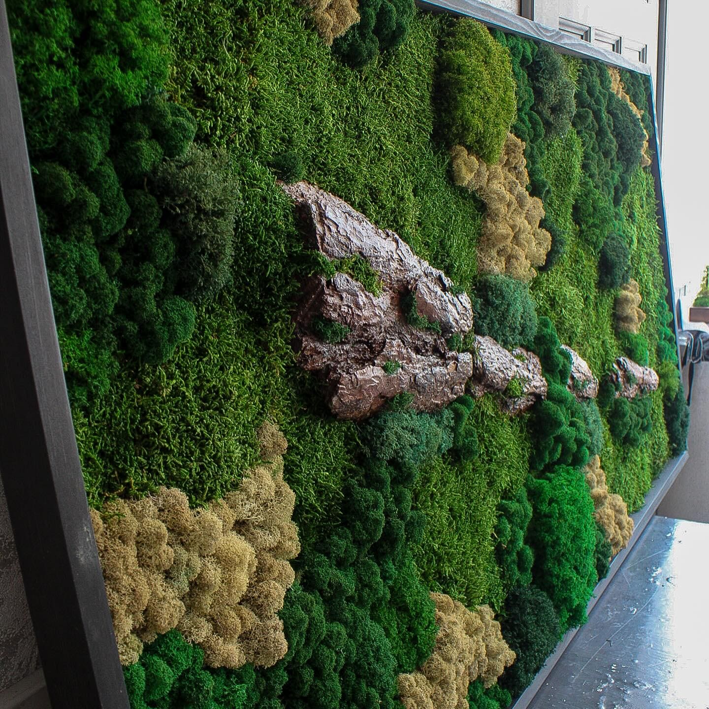 Artisan Moss & Bark Wall Art | Sustainable Home Decor